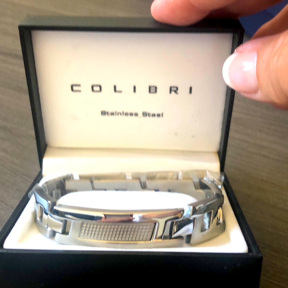 Brand new colitis men’s bracelet stainless steel